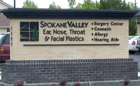Contact Us at Spokane Valley Ear, Nose, Throat & Facial Plastics via phone or address at our office in Spokane Valley, WA